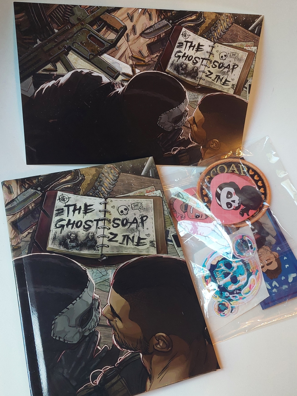 Cod Ghost Soap Fan Zine Hardcover